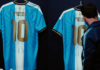 Messi presentó la camiseta que acompañará su último capítulo con Argentina